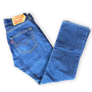 Levi 501 Buttonfly Jeans 29x30 Straight Leg